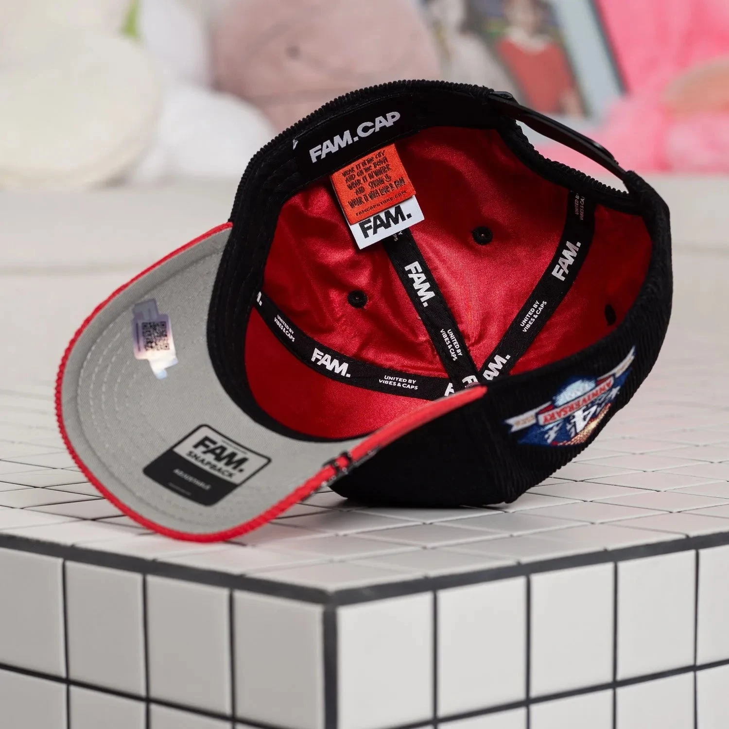 FAM.CAP SNAPBACK "M" CAP 4TH ANNIVERSARY TWO TONE / GREY UV 10 FAM.CAP SNAPBACK "M" CAP 4TH ANNIVERSARY TWO TONE / GREY UV - Image 8