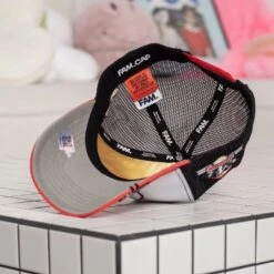 FAM.CAP SNAPBACK "A" CAP 4TH ANNIVERSARY MESH TRUCKER TWO TONE / GREY UV 18 FAM.CAP SNAPBACK "A" CAP 4TH ANNIVERSARY MESH TRUCKER TWO TONE / GREY UV -Headwear store PC190395