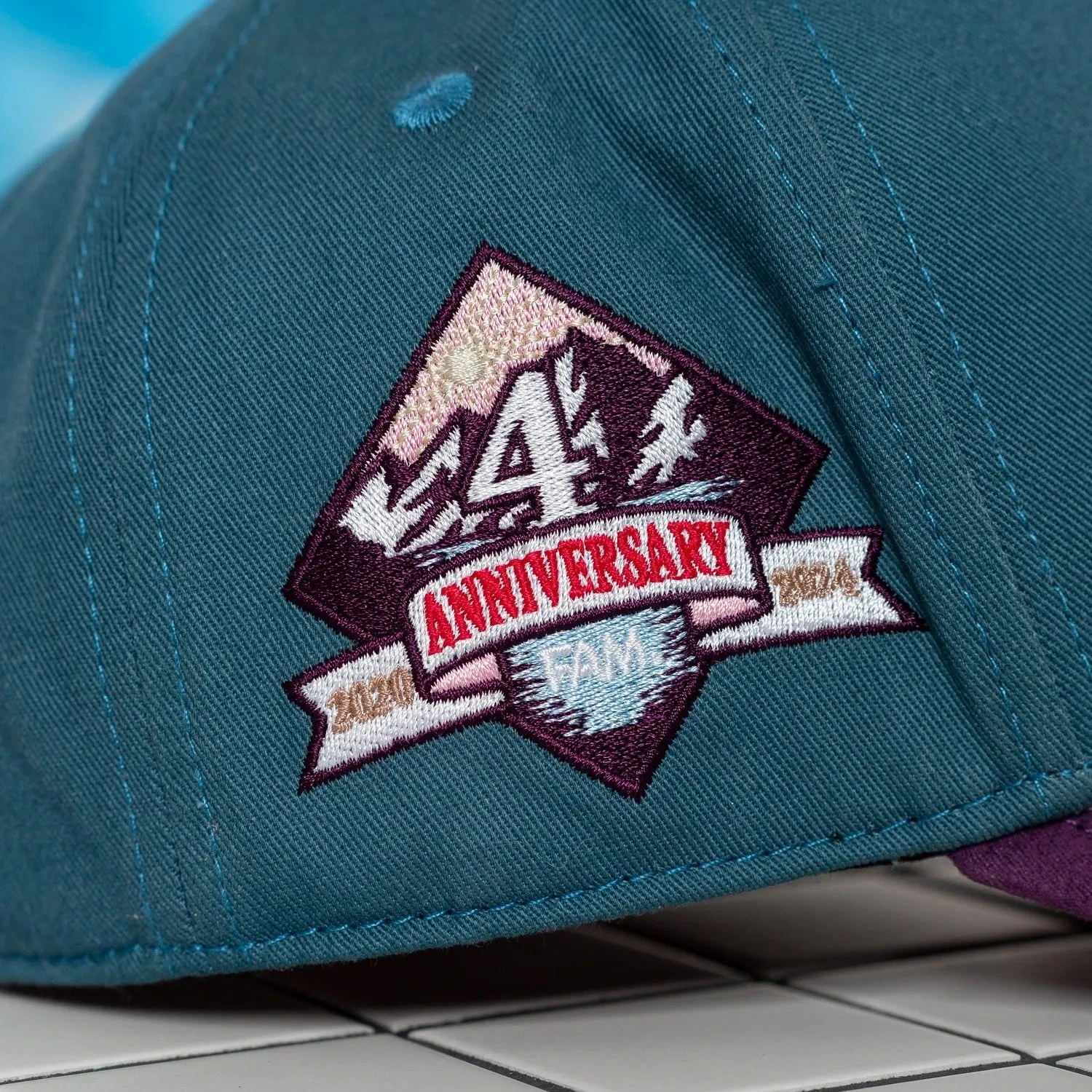 FAM.CAP SNAPBACK "F" CAP 4TH ANNIVERSARY TWO TONE / GREY UV 9 FAM.CAP SNAPBACK "F" CAP 4TH ANNIVERSARY TWO TONE / GREY UV - Image 7