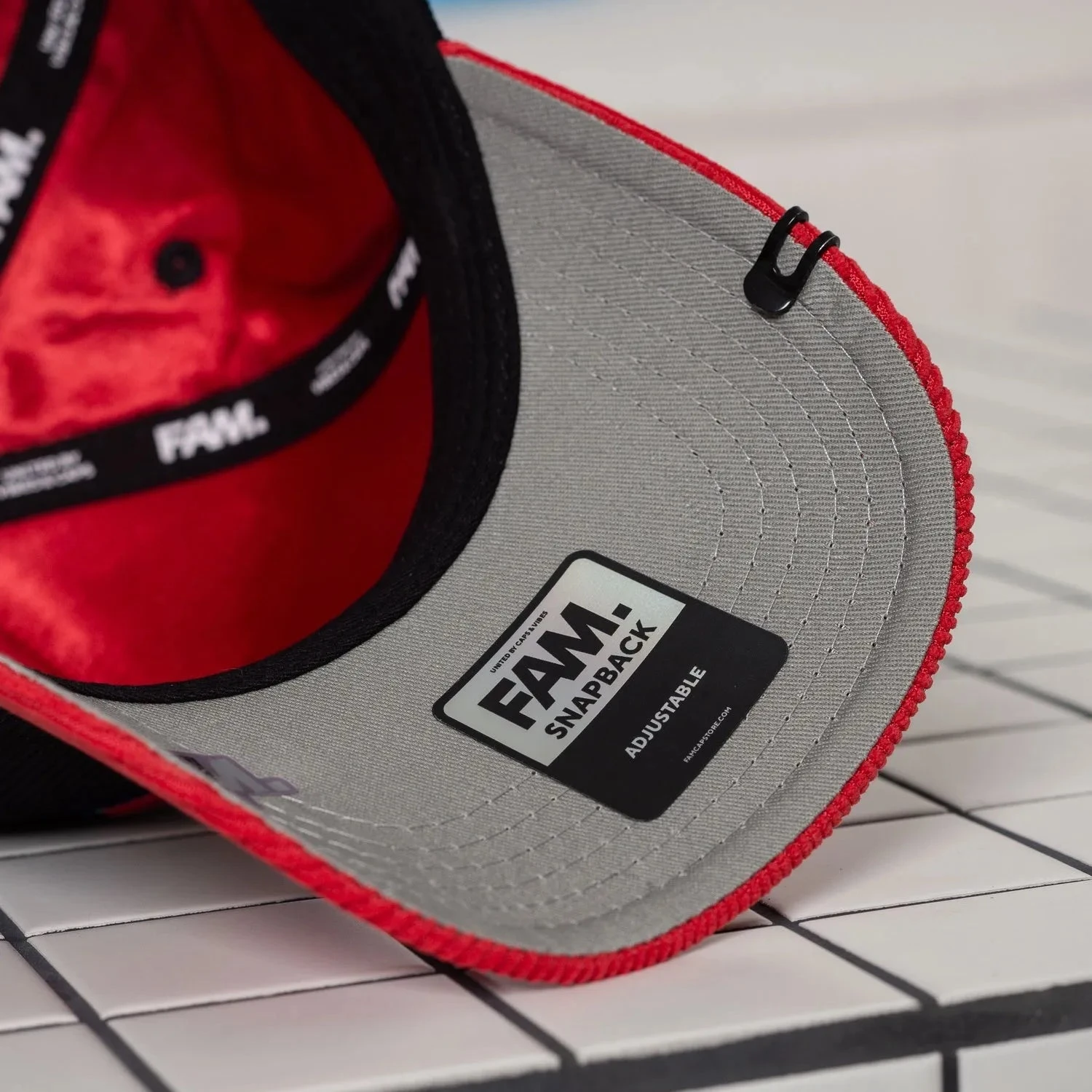 FAM.CAP SNAPBACK "M" CAP 4TH ANNIVERSARY TWO TONE / GREY UV 12 FAM.CAP SNAPBACK "M" CAP 4TH ANNIVERSARY TWO TONE / GREY UV - Image 10