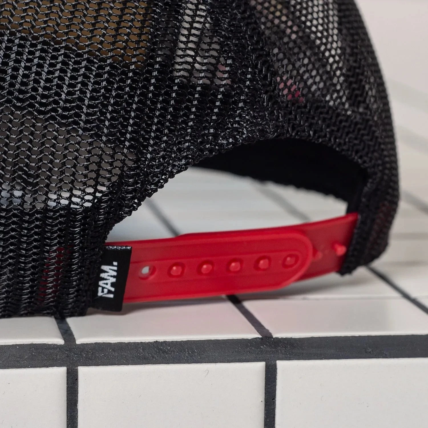 FAM.CAP SNAPBACK "A" CAP 4TH ANNIVERSARY MESH TRUCKER TWO TONE / GREY UV 10 FAM.CAP SNAPBACK "A" CAP 4TH ANNIVERSARY MESH TRUCKER TWO TONE / GREY UV - Image 8