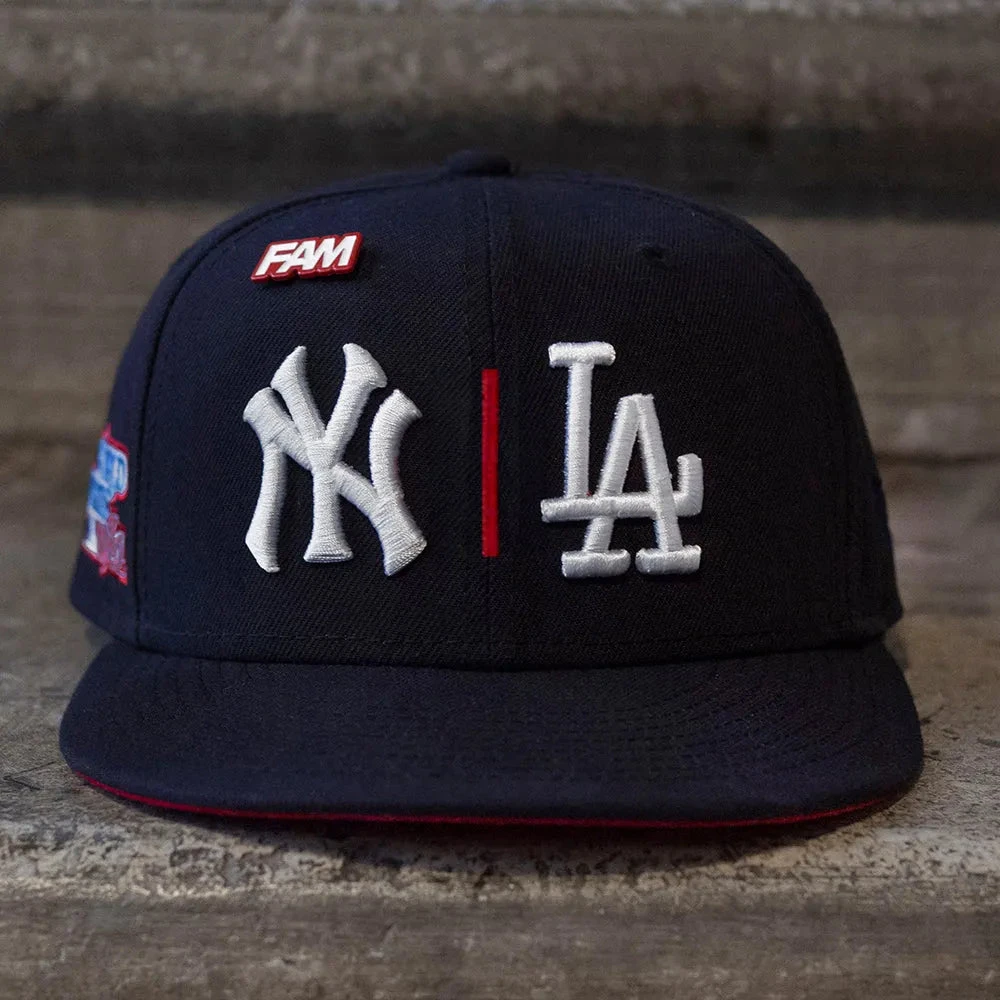 NEW ERA 59FIFTY MLB NY YANKEES | LA DODGERS WS 1981 NAVY / SCARLET UV FITTED CAP 4 NEW ERA 59FIFTY MLB NY YANKEES | LA DODGERS WS 1981 NAVY / SCARLET UV FITTED CAP - Image 2