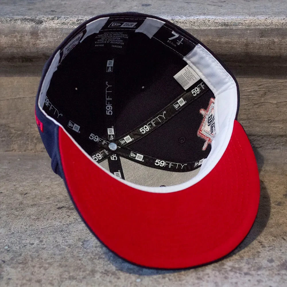 NEW ERA 59FIFTY MLB NY YANKEES | LA DODGERS WS 1981 NAVY / SCARLET UV FITTED CAP 5 NEW ERA 59FIFTY MLB NY YANKEES | LA DODGERS WS 1981 NAVY / SCARLET UV FITTED CAP - Image 3