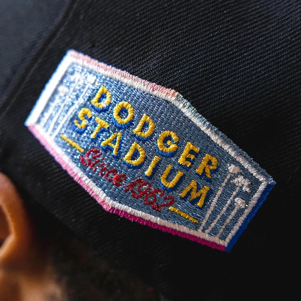 NEW ERA 59FIFTY MLB LOS ANGELES DODGERS DODGERS STADIUM 1962 BLACK / DARK RED UV FITTED CAP 5 NEW ERA 59FIFTY MLB LOS ANGELES DODGERS DODGERS STADIUM 1962 BLACK / DARK RED UV FITTED CAP - Image 3