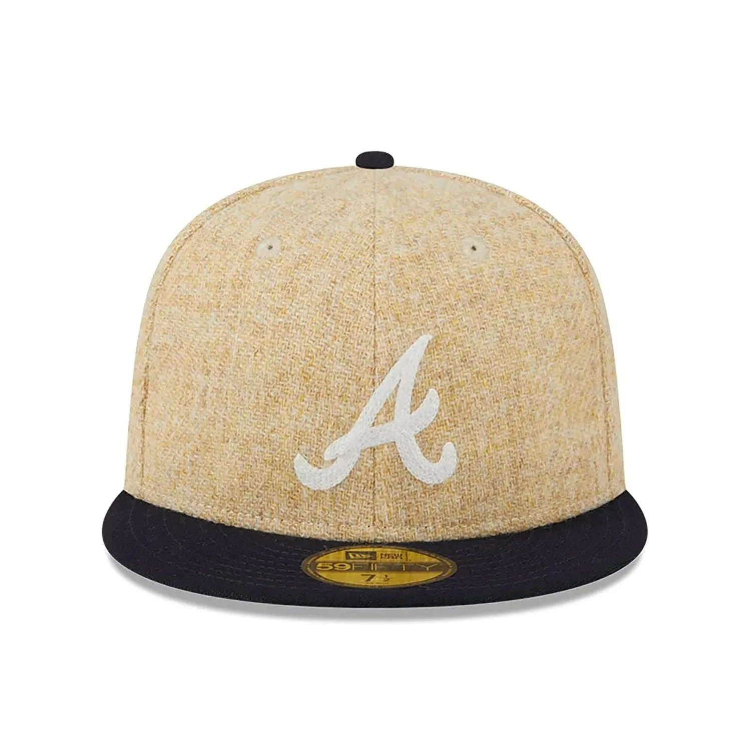 NEW ERA 59FIFTY MLB ATLANTA BRAVES HARRIS TWEED TWO TONE / GREY UV FITTED CAP 7 NEW ERA 59FIFTY MLB ATLANTA BRAVES HARRIS TWEED TWO TONE / GREY UV FITTED CAP - Image 5