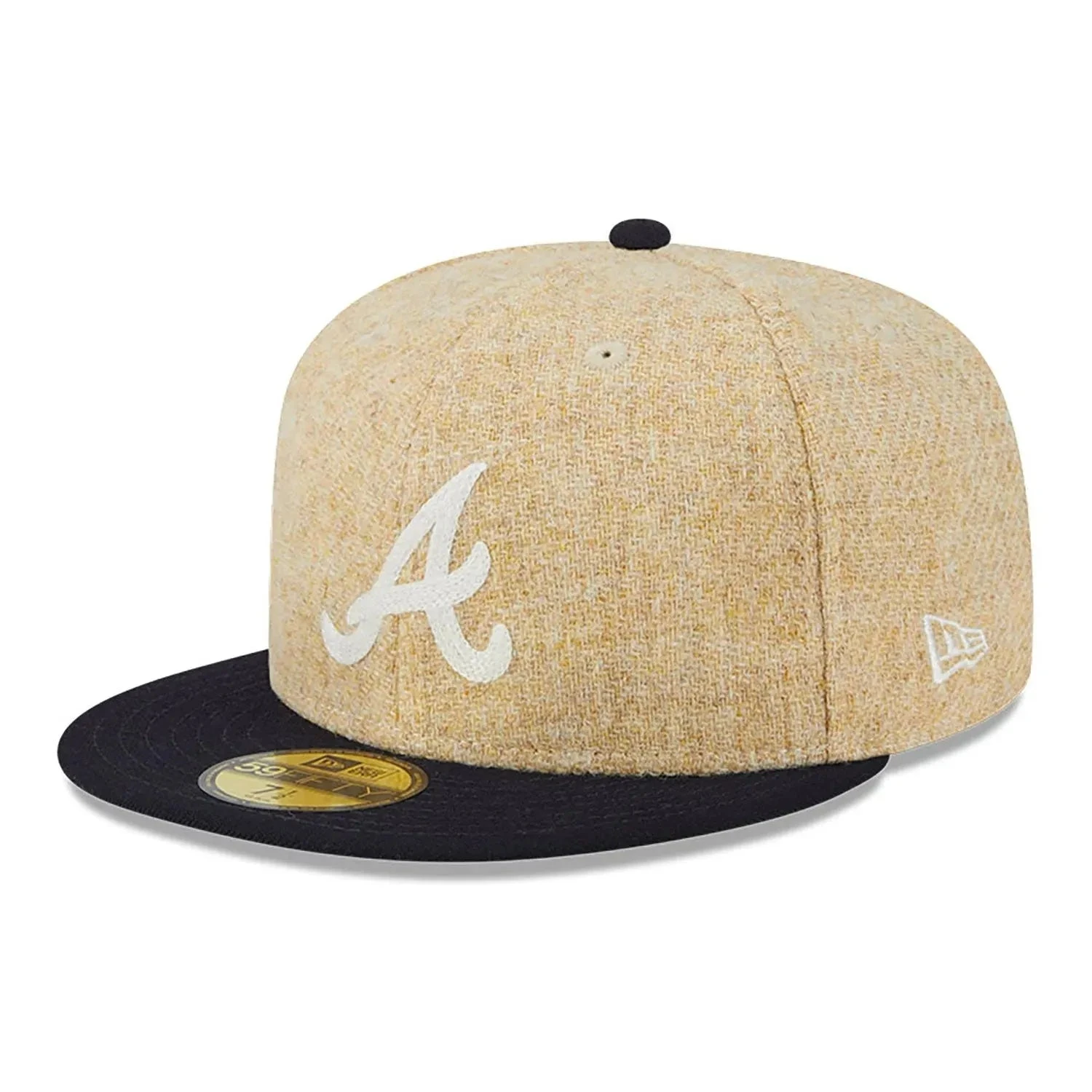NEW ERA 59FIFTY MLB ATLANTA BRAVES HARRIS TWEED TWO TONE / GREY UV FITTED CAP 8 NEW ERA 59FIFTY MLB ATLANTA BRAVES HARRIS TWEED TWO TONE / GREY UV FITTED CAP - Image 6