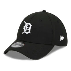 NEW ERA 39THIRTY MLB DETROIT TIGERS BLACK CAP