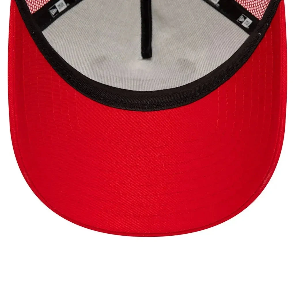 NEW ERA NBA TRUCKER CHICAGO BULLS RED / WHITE CAP 7 NEW ERA NBA TRUCKER CHICAGO BULLS RED / WHITE CAP - Image 5