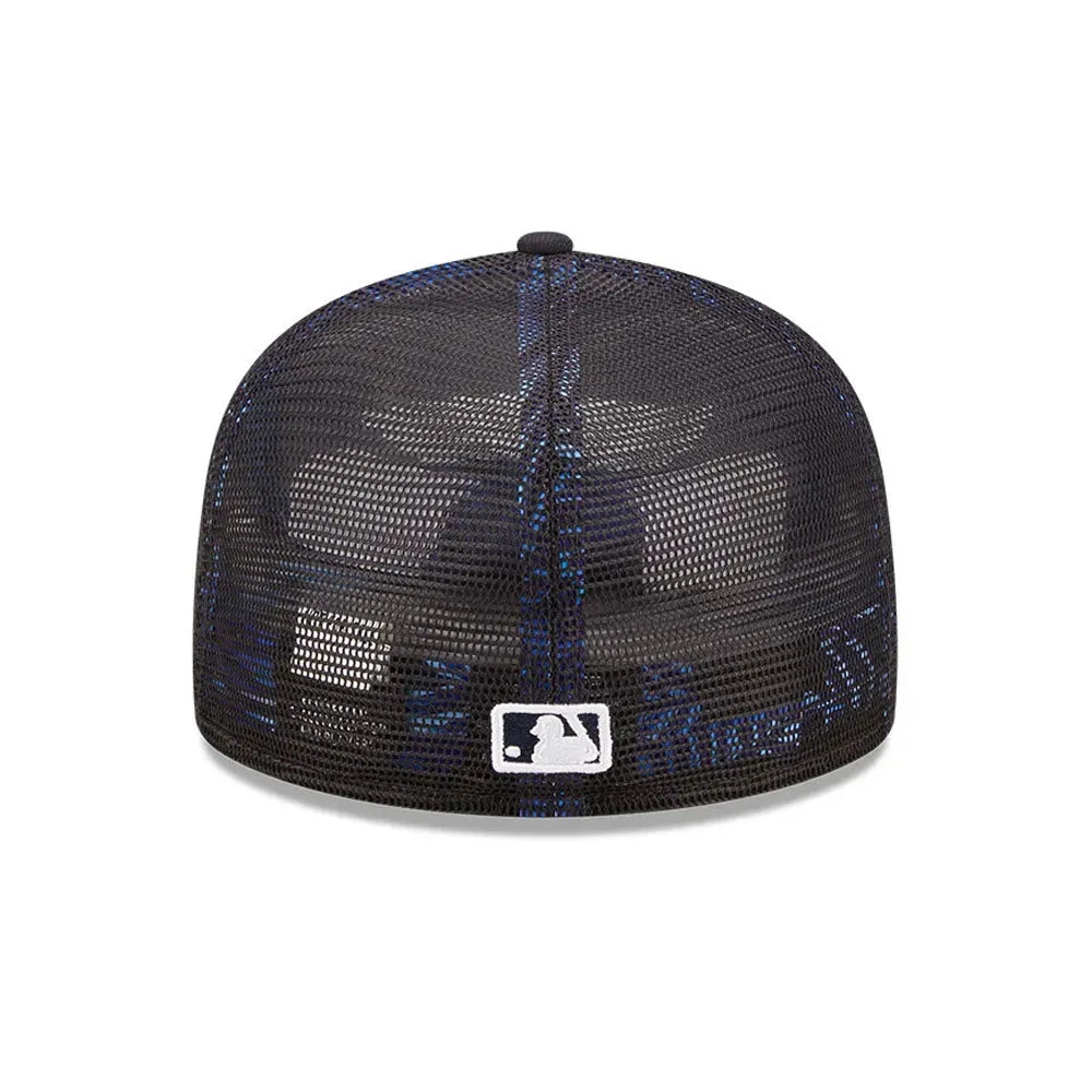 NEW ERA 59FIFTY MLB DETROIT TIGERS ALL STAR GAME 2022 NAVY / TROPIC BLUE UV FITTED TRUCKER CAP 6 NEW ERA 59FIFTY MLB DETROIT TIGERS ALL STAR GAME 2022 NAVY / TROPIC BLUE UV FITTED TRUCKER CAP - Image 4