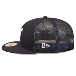 NEW ERA 59FIFTY MLB DETROIT TIGERS ALL STAR GAME 2022 NAVY / TROPIC BLUE UV FITTED TRUCKER CAP 14 NEW ERA 59FIFTY MLB DETROIT TIGERS ALL STAR GAME 2022 NAVY / TROPIC BLUE UV FITTED TRUCKER CAP -Headwear store detroit tigers mlb all star game navy 59fifty cap 60244350 bottom