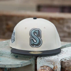 NEW ERA 59FIFTY MLB SEATTLE MARINERS ALL STAR GAME 2023 TWO TONE / GREY UV FITTED CAP