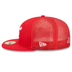 NEW ERA 59FIFTY MLB SAINT LOUIS CARDINALS ALL STAR GAME 2022 RED / TROPIC RED UV FITTED TRUCKER CAP 14 NEW ERA 59FIFTY MLB SAINT LOUIS CARDINALS ALL STAR GAME 2022 RED / TROPIC RED UV FITTED TRUCKER CAP -Headwear store st. louis cardinals mlb all star game red 59fifty cap 60244379 bottom